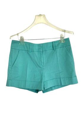 7TH AVENUE- WOMENS TEAL POCKETS SHORTS SIZE 10